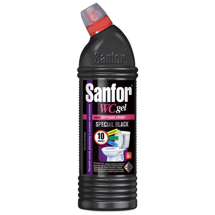 Sanfor WC Gel в ассор. +Special Black 1000гр