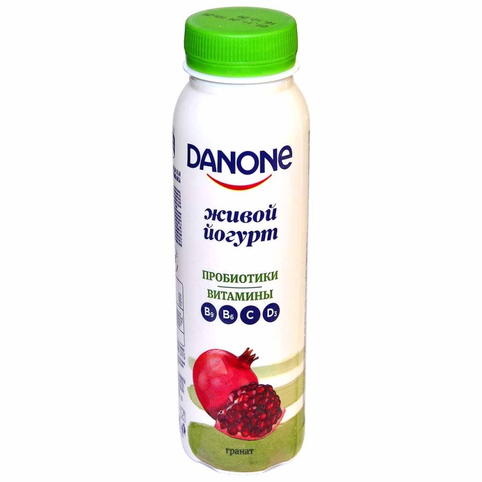 Danone питьевой в ассор 270мл