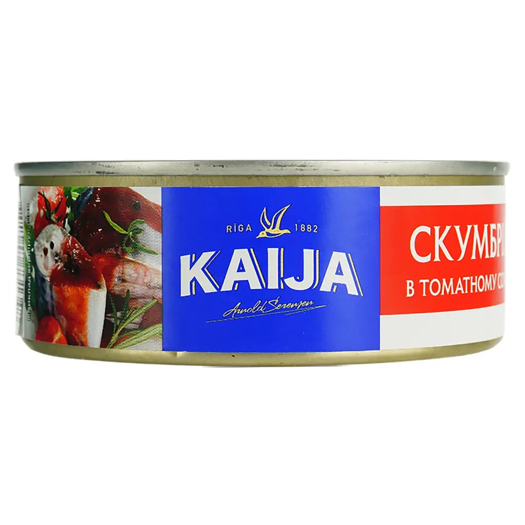 Kaija Скумбрия в ассор. Без Ключа 240гр