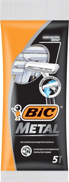 Бритва BIc Metal 5шт