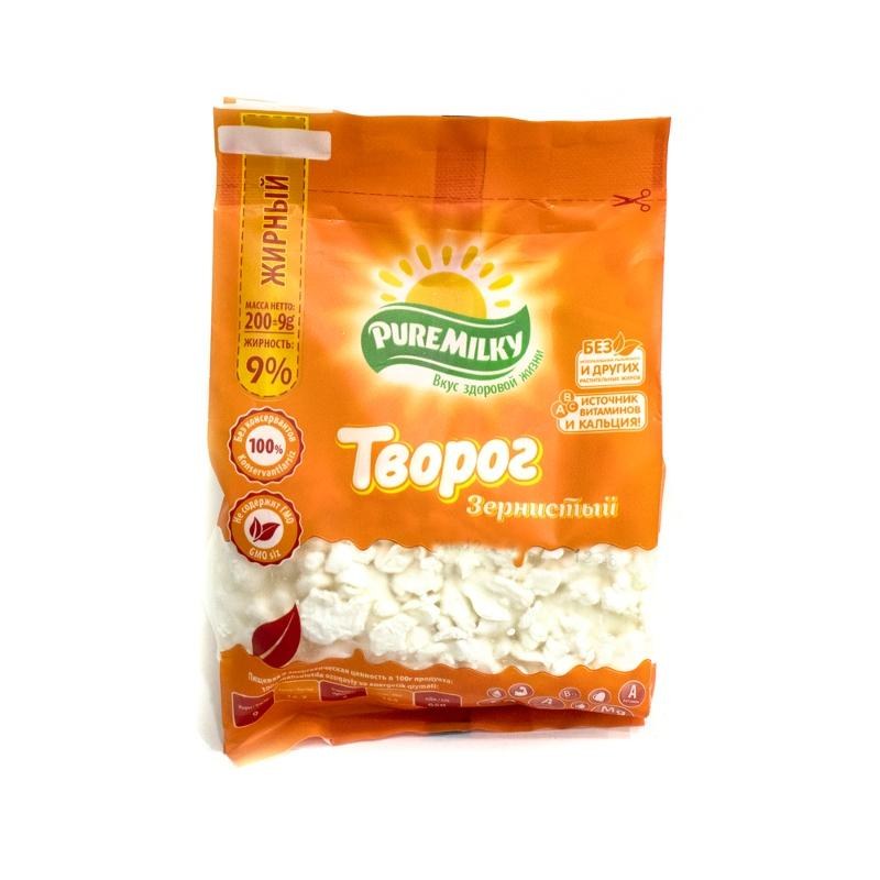 Pure Milky Творог 9% 200гр