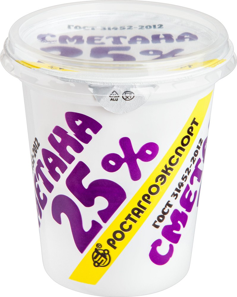 Rakhimov Сметана 25% 350гр