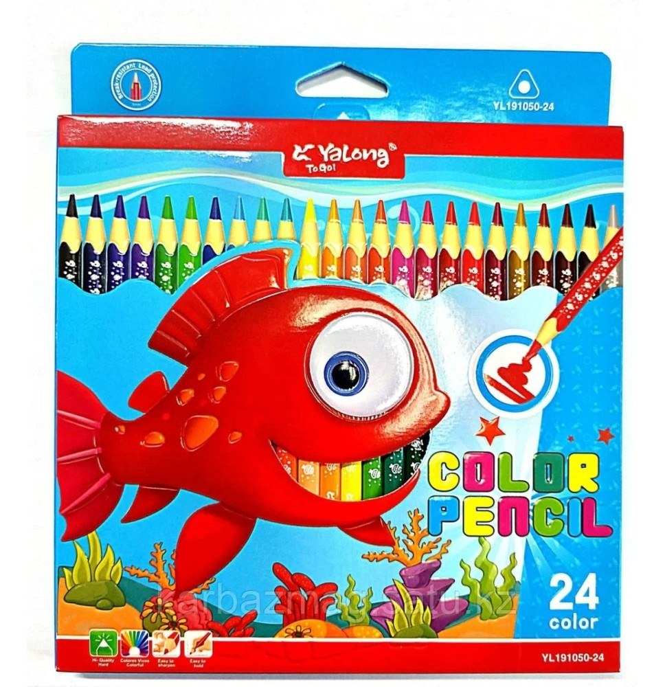 YaLong Color Pencil 10032-24