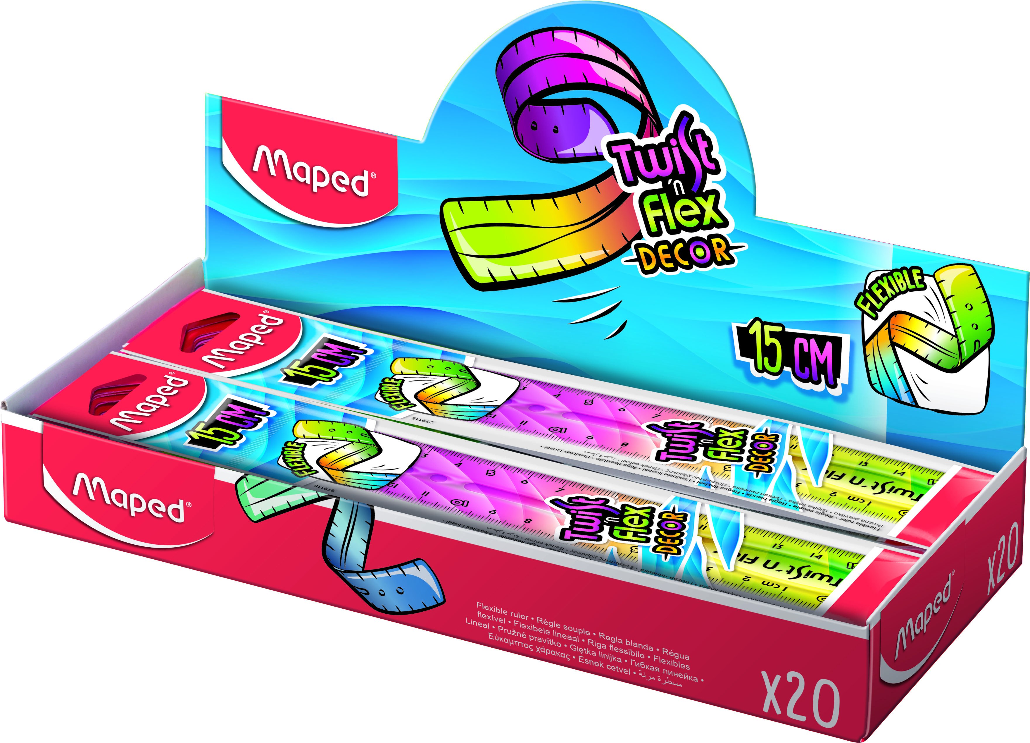 Twisten Flex Линейка 3в1 2028-3