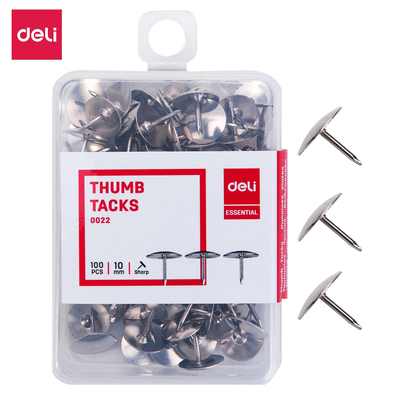 Deli thumb tacks 0022 кнопки