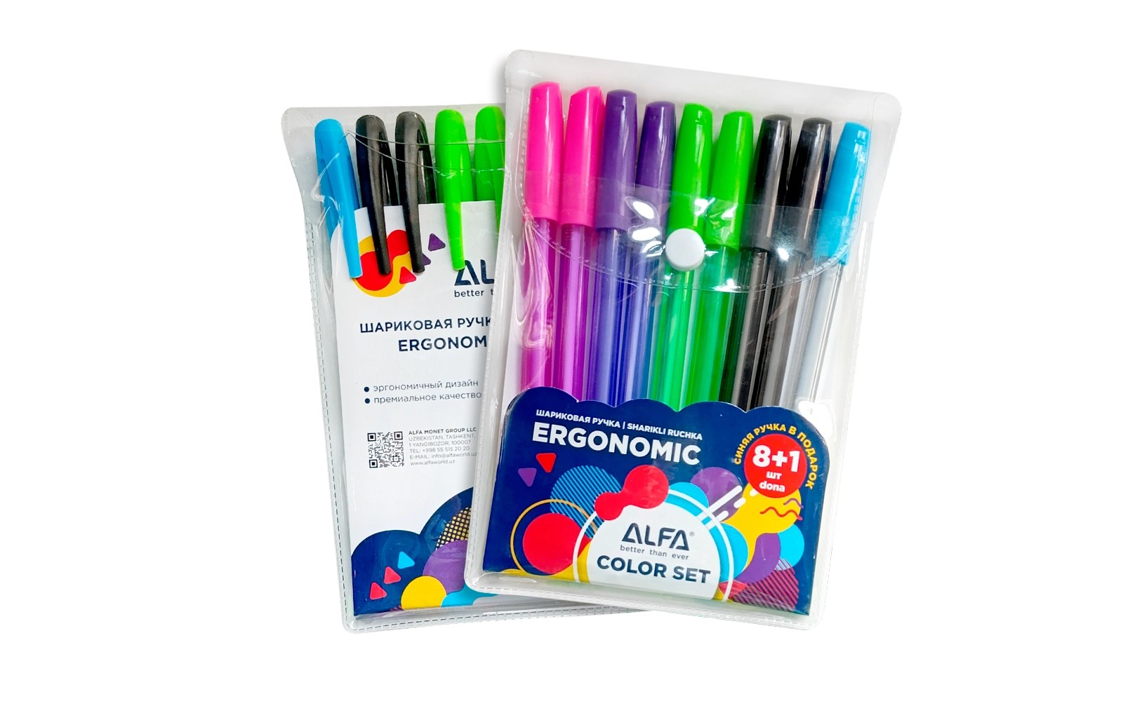 Alfa Ручка Ergonomic Color Blue