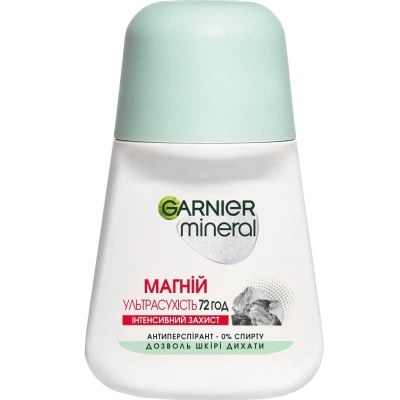 Роликовый антиперспирант Garnier Mineral 50 мл