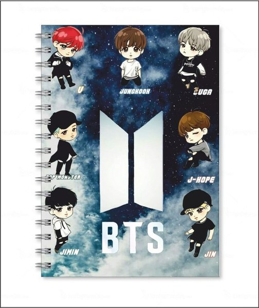 Тетрадь BTS