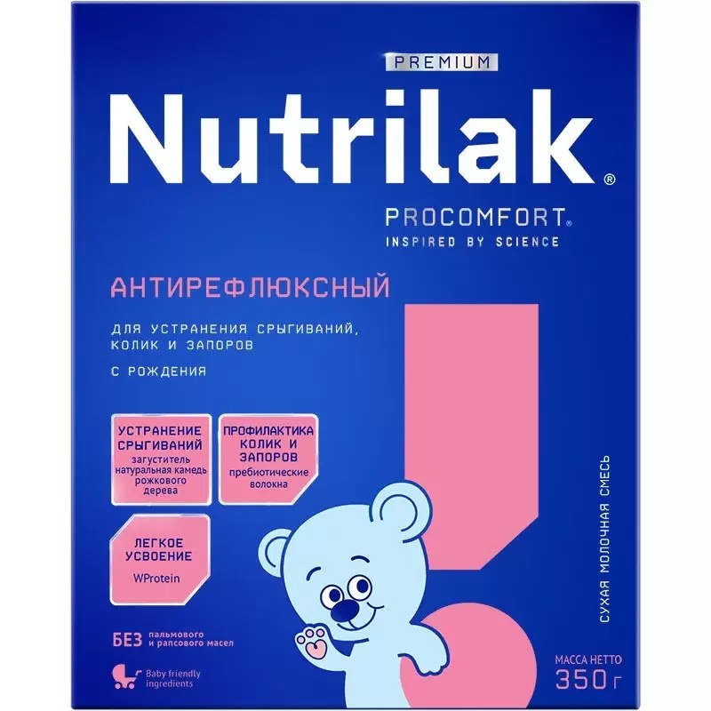 Nutrilak Премиум антирефлюксный 350гр