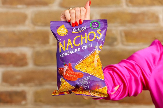 Cheers (Nachos) Кар. чипсы в ассор. 210гр