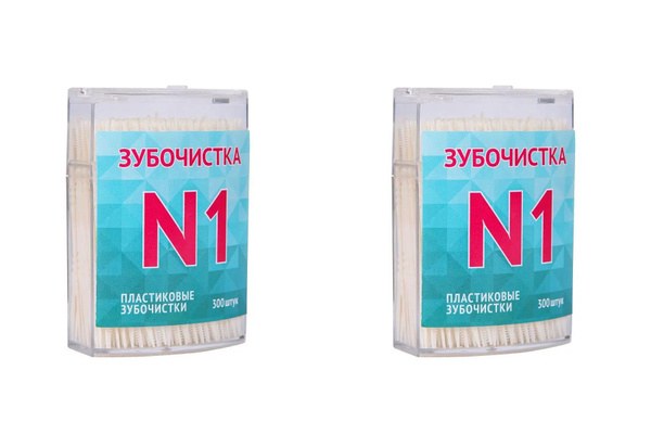 Зубачистка Овал 1 пачка