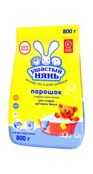 Ушастый Нянь (Россия) Порошок 800гр