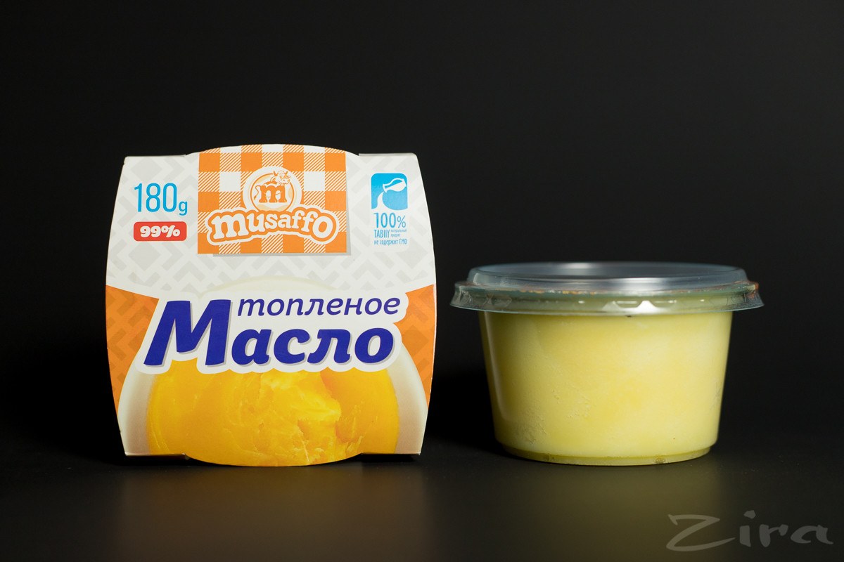 Musaffo Мусаффо слив. масло 82,5% 200гр