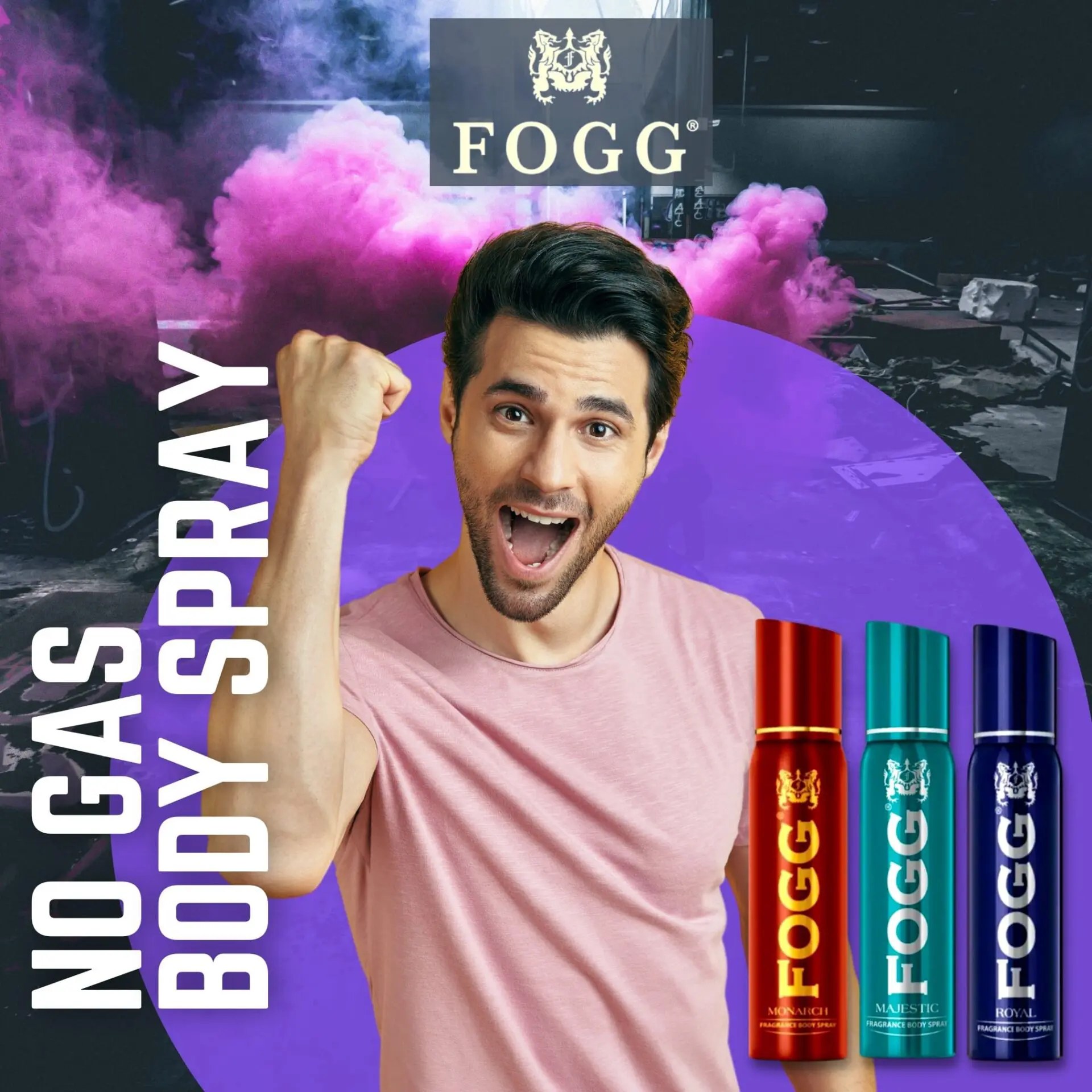 Фог Бади спрей в ассор. Fogg body 120мл