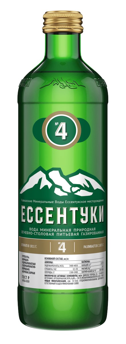 Ессентуки №4 450мл