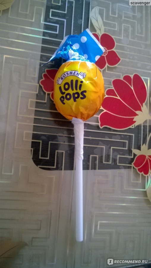 Рошен чупа чупс Lollipops пачка