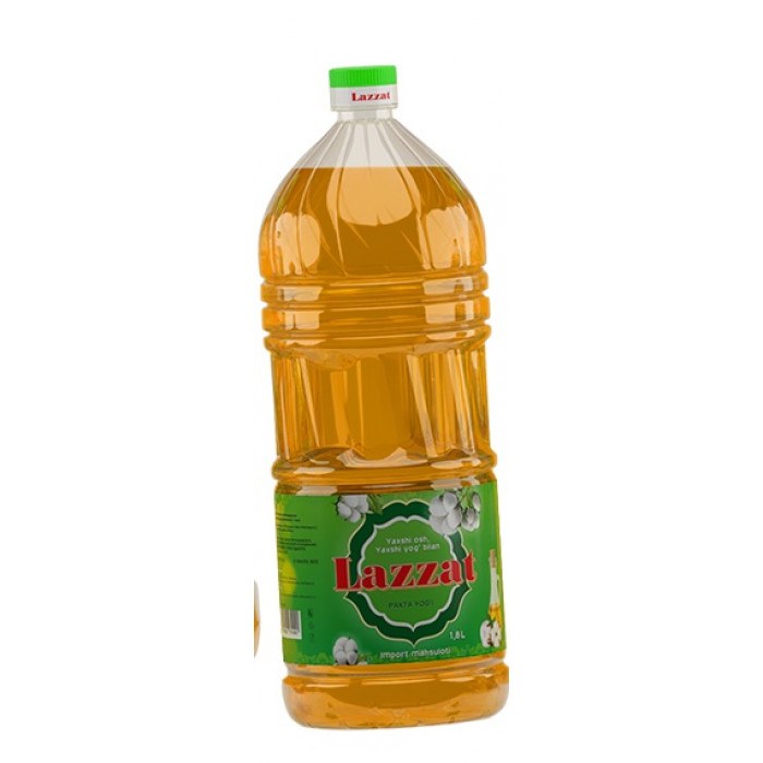 Lazzat Хлопковое масло 3л