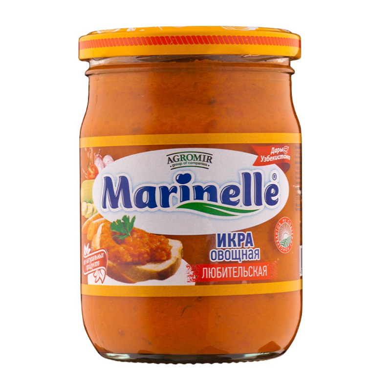 Marinelle Маринелле икра овощная любителская 500гр