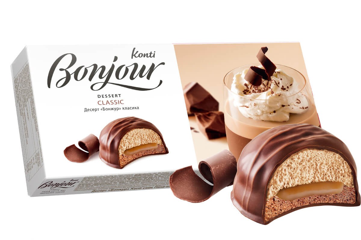 Konti Bonjour десерт в ассор. 232гр