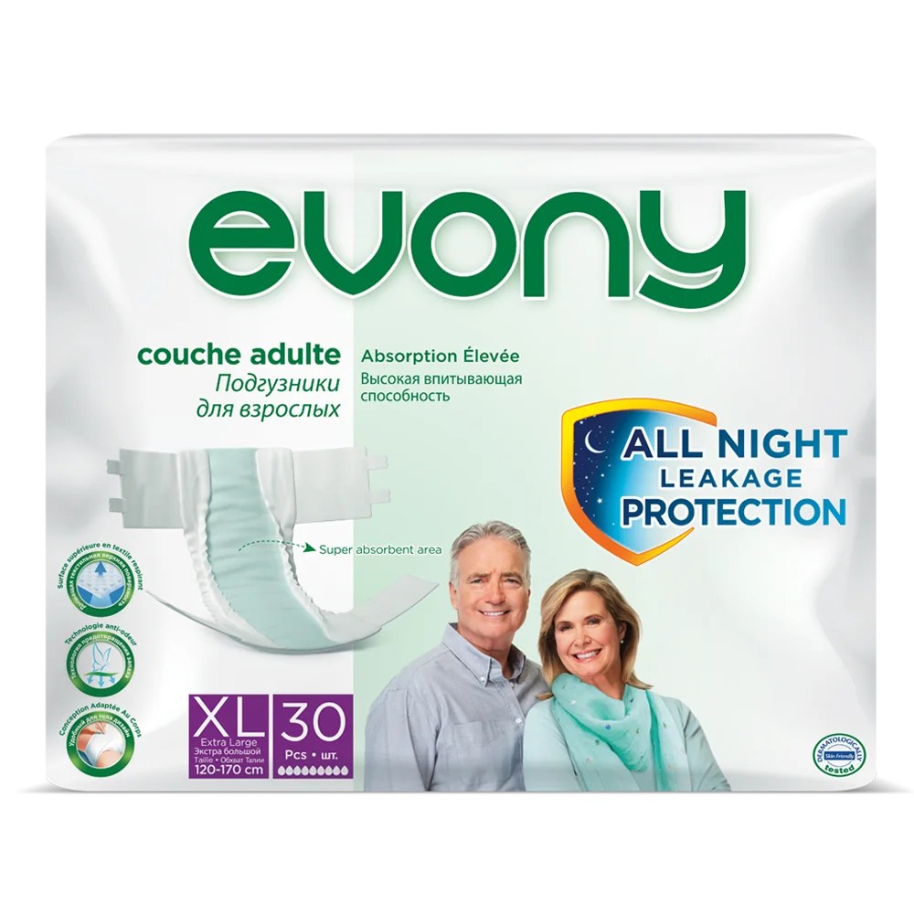 Evony Подгузники для старших XL 30шт