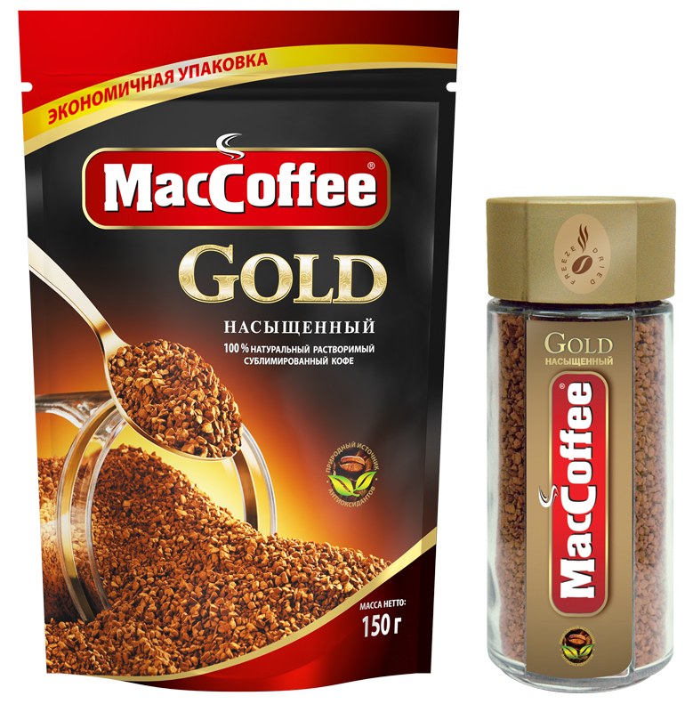 Maccoffee gold 220гр