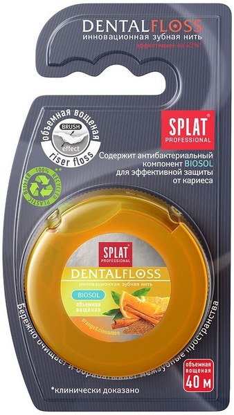 Splat Dental Floss зуб. нить 40м в ассор.