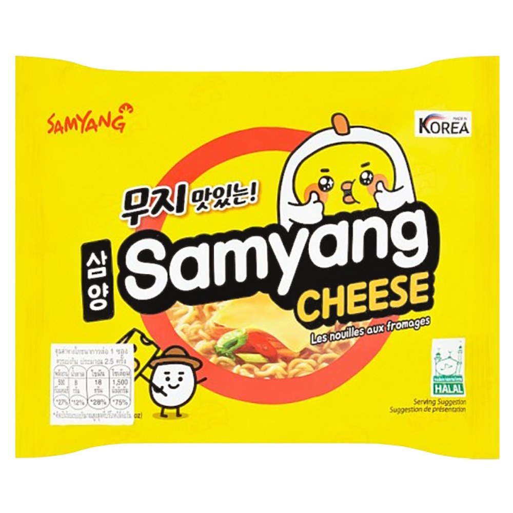 Samyang корейская лапша в ассор. 120/25 гр