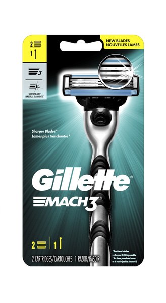 Gillette Mach3 Бритва 2+1шт