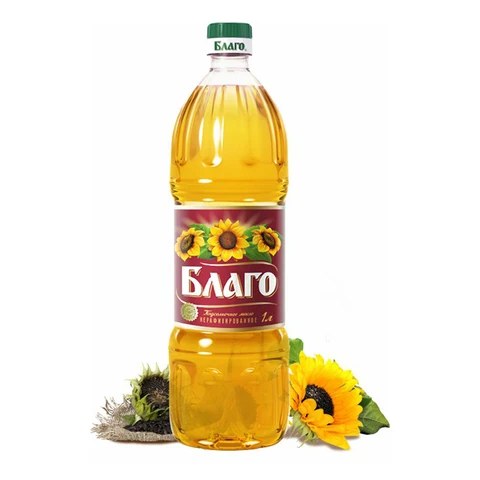 Благо подсолн. масло 1л