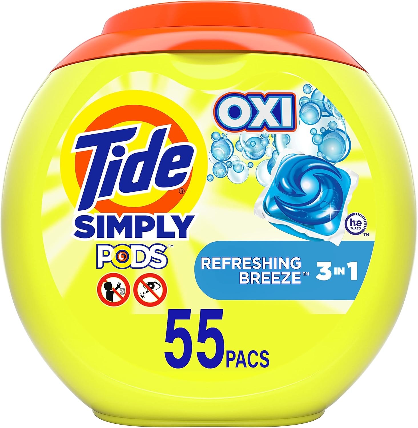 Tide Simply Pods 3в1 55шт