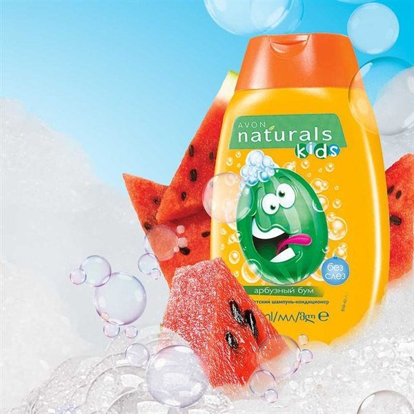 Avon N. kids шампунь кон. Арбуз. бум 250мл