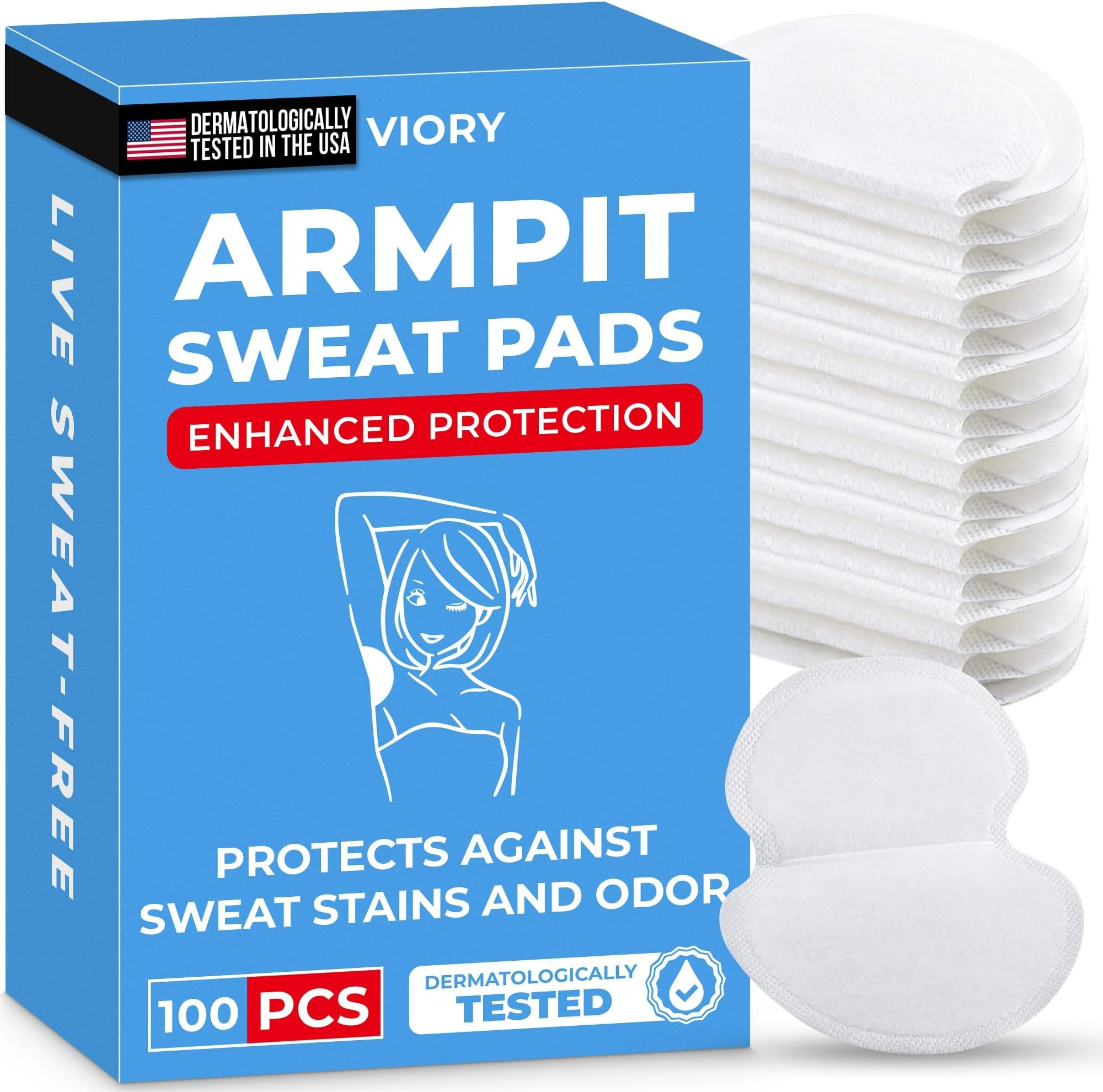Lalaku Dry underarm pads антипот 10мт