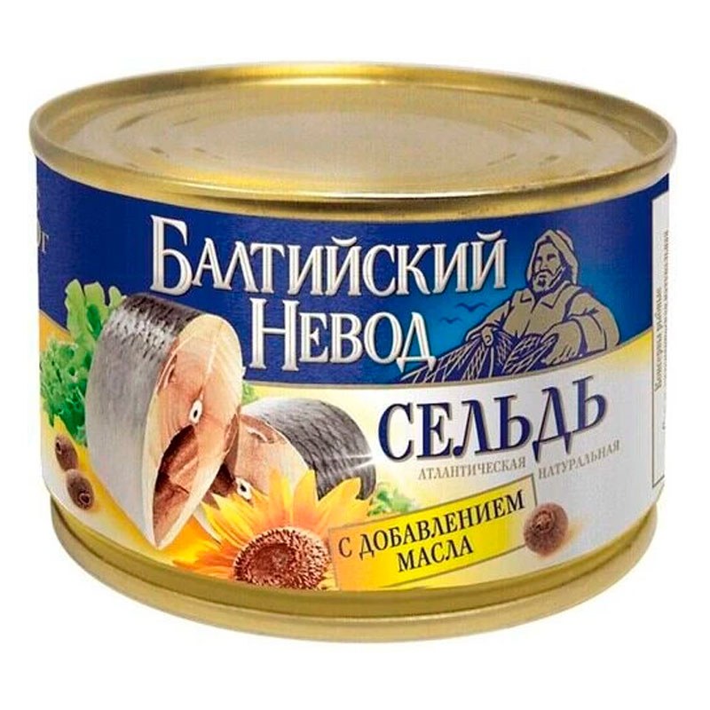 Baltic Mark Сельдь с маслом 240гр