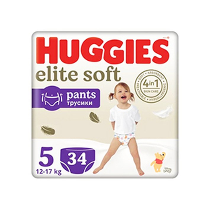 Huggies Elite Soft Pants 5 mega 34шт
