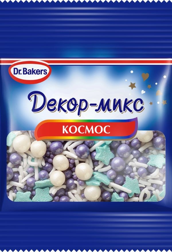 Dr. Bakers Декор микс космос 10гр