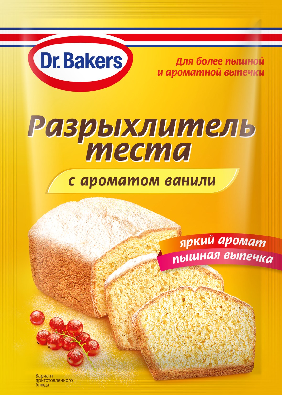 Dr. Bakers Разр-тель теста с аро. ванили 16гр