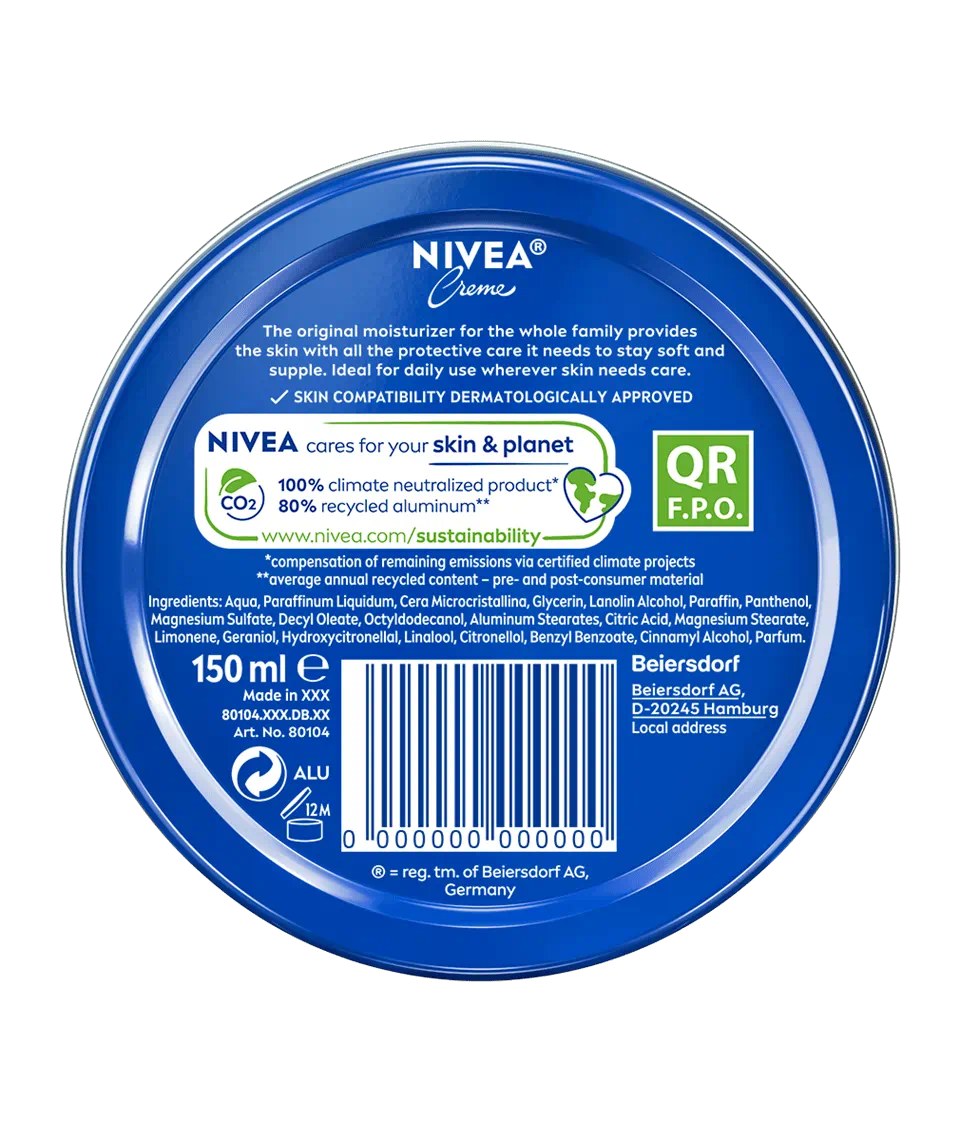 Nivea Creme крем уход за кожей 30мл