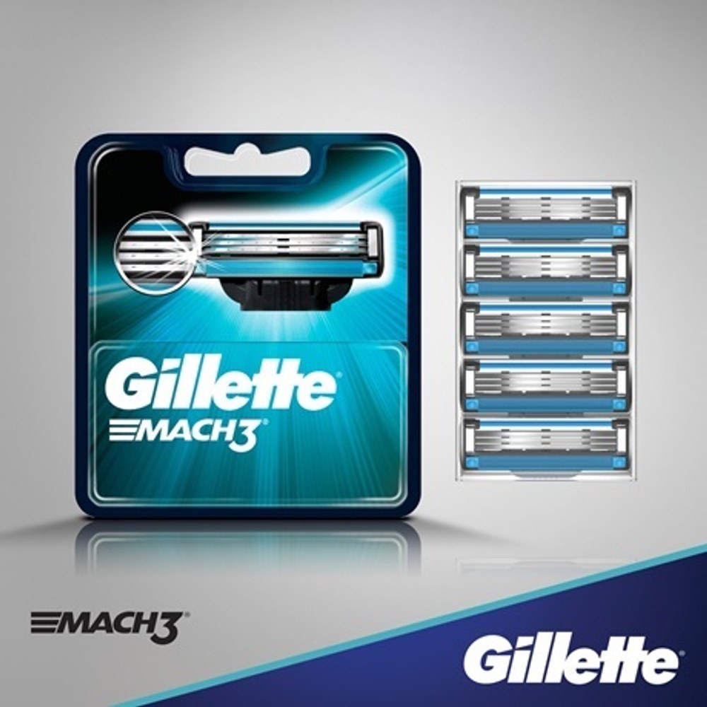 Кассета Gillette MACH3+ 8 шт