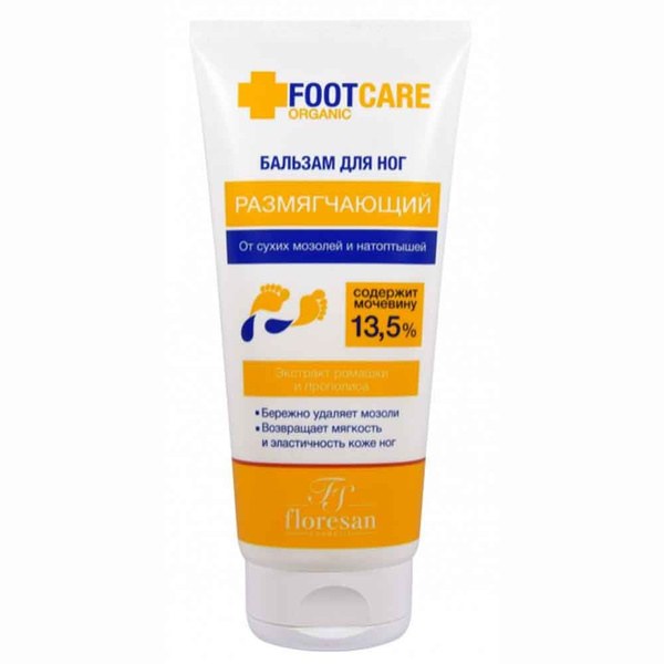 Floresan Footcare org. Бальз. для ног размяг-й 150мл Ф-455