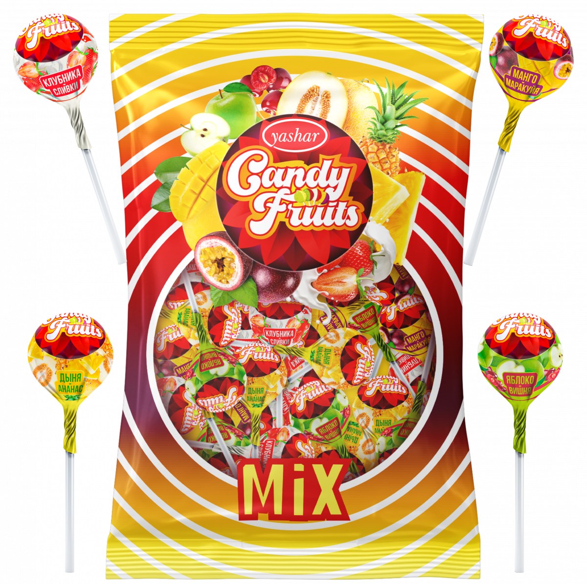 Vella iris Fruit candy mix 1кг