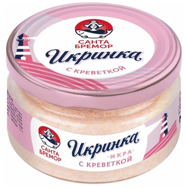 Санта Бремор Икринка в ассор. 160гр