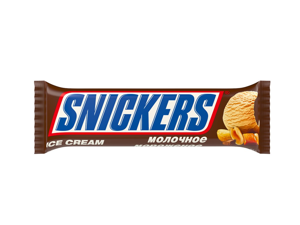 мороженое Snickers батончик 48гр