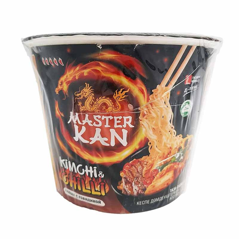 Мастер Кан Лапша Kimchi Chilli стакан 100гр