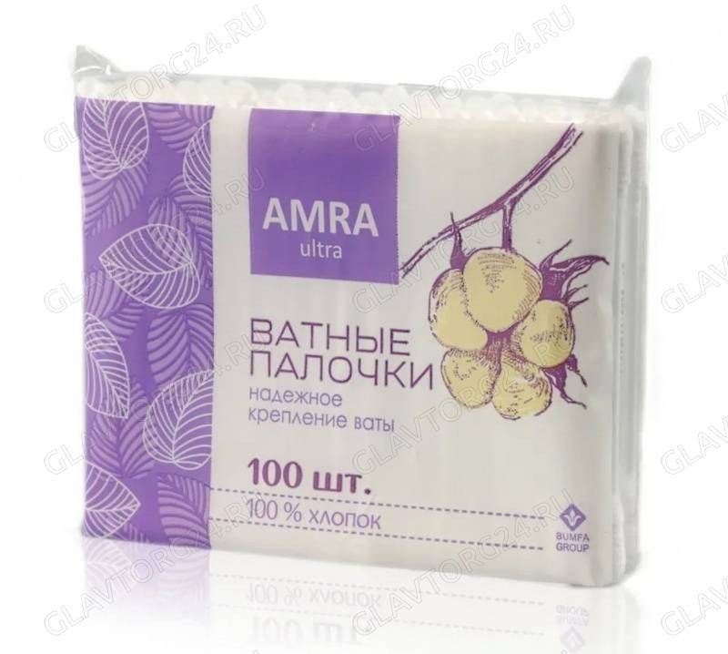 Amra Ват. палочки пакет 100шт