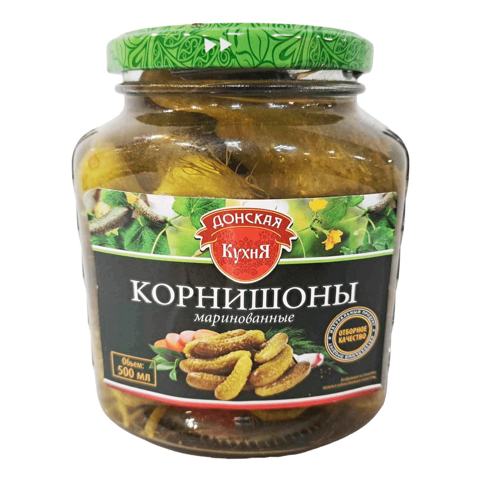Shaxram Gold Zamin Agro марин. Корнишоны 500мл