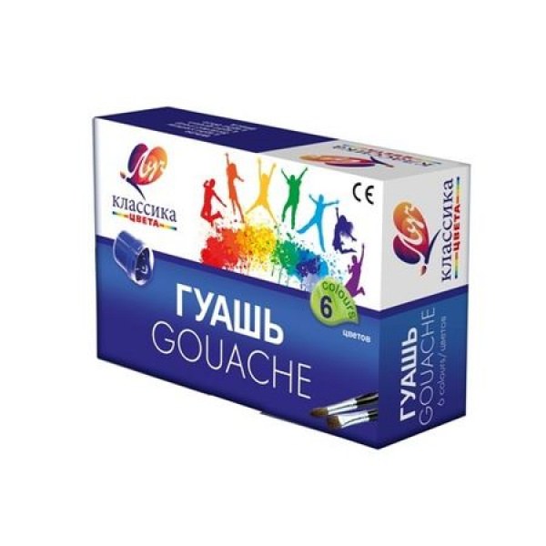 Луч классика Гуаш 6цв. 127508
