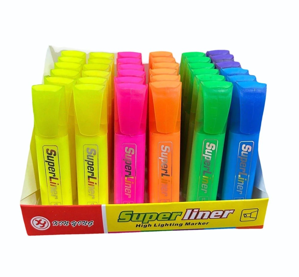 SuperLiner Плоский маркер Highlighter 1шт