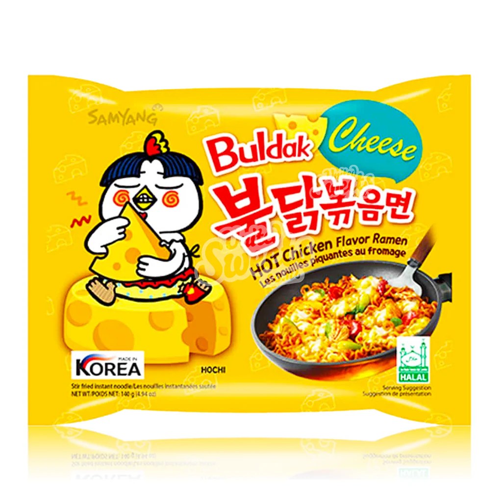 Buldok hot Chicken flavor ramen Cheese 140гр