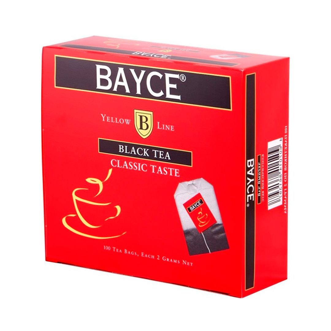Bayce черный чай 100пакетов