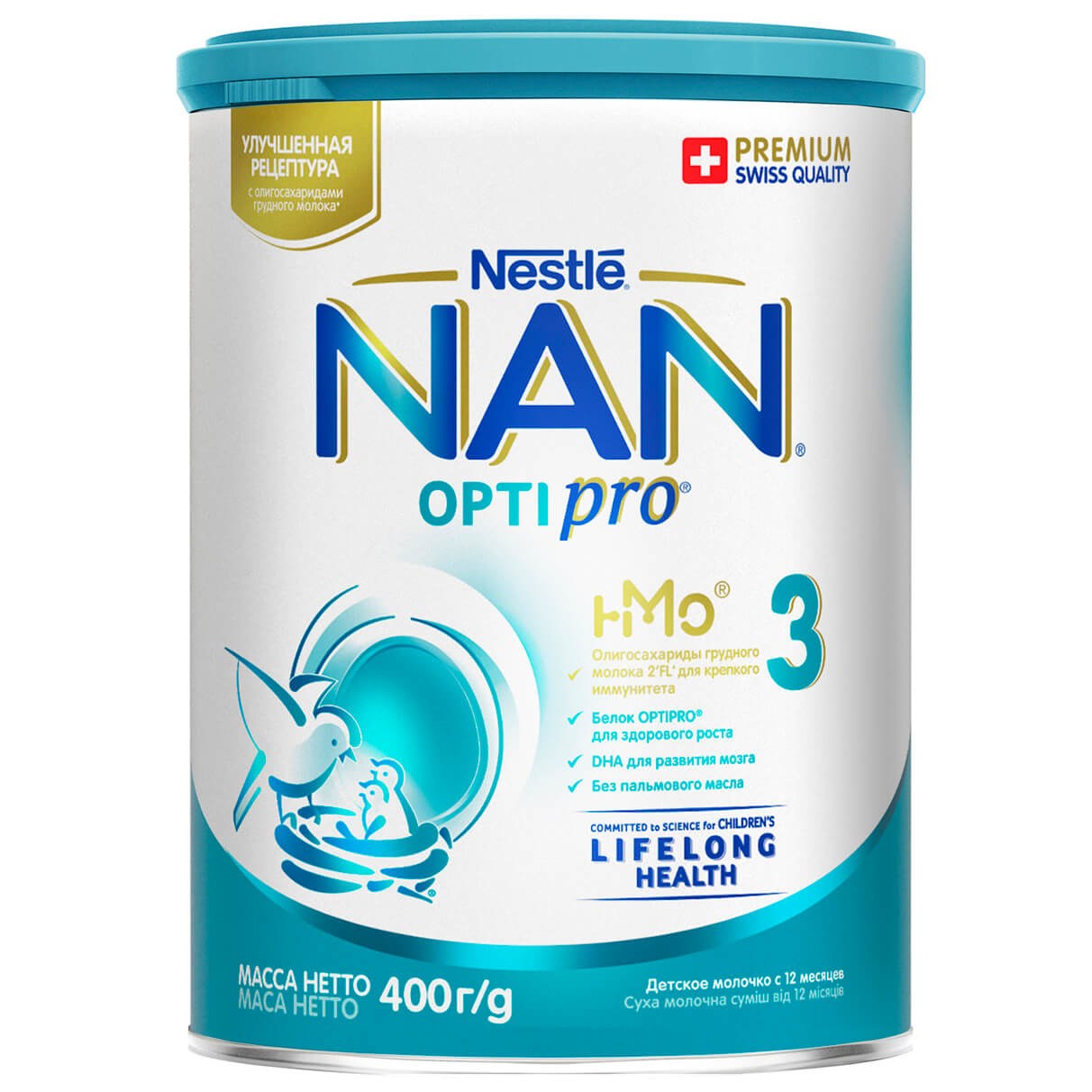 NAN 3 Optipro Детское питание 400 гр